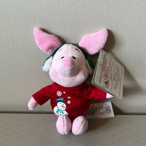 Disney Christmas Piglet Plush